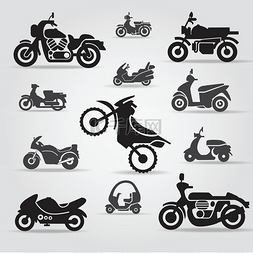 摩托车主题徽章标志徽章自行车摩
