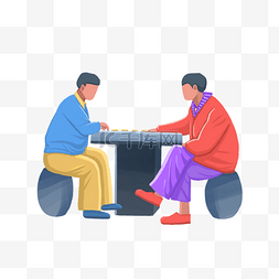 棋牌下棋游戏对战人物