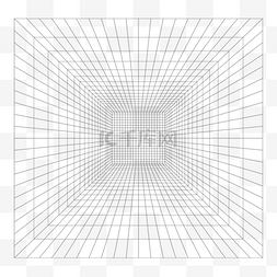 三角格子图片_科技空间网格底纹