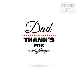 父亲节活动字体图片_老爸谢谢你的一切