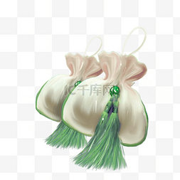 绿穗子装饰香包