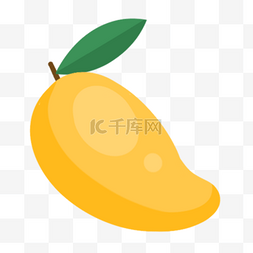 黄色图案图片_印度乌加迪可爱黄色大芒果