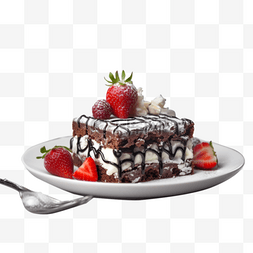 食物合成图片_创意食物之写实生日庆祝蛋糕