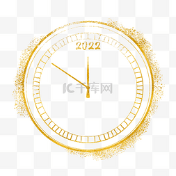 时钟倒计时素材图片_新年春节跨年倒计时时钟2022钟表