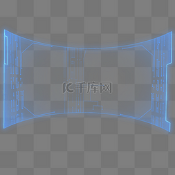 光效图片_科技数据屏幕曲面发光
