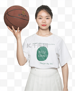 青春图片_美女运动员篮球竞技