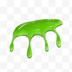 绿色炫彩图片_脓液细菌绿色创意图片绘画