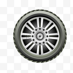 黑色圆形轮胎轮子