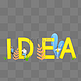 C4D立体IDEA创意商务人物工作