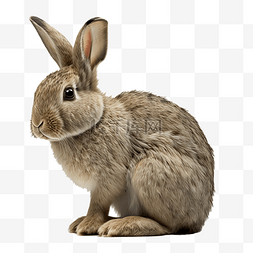 兔子图片_一只兔子免扣元素