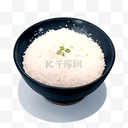 手绘米饭图片_米饭白米饭一碗米饭
