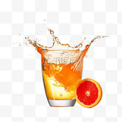 苹果橙子西柚美味水果果汁