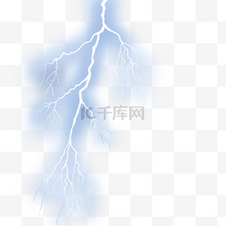 卡通手绘闪电电闪雷鸣