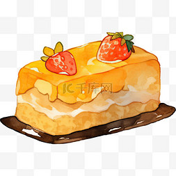 卡通小蛋糕水果蛋糕