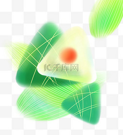 绿色粽子叶图片_端午节端午弥散粽子粽子叶