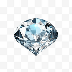 钻石可爱免抠图片_手绘插画风免抠元素钻石