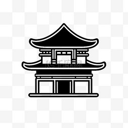 中国风格建筑logo
