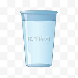 药片和水杯图片_卡通手绘水杯杯子