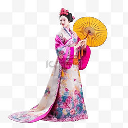 中式服饰新娘人物