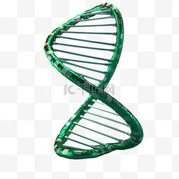 DNA双螺旋图片_卡通手绘DNA双螺旋