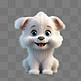 狗毛绒3D立体动物宠物