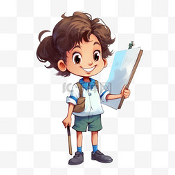 校园教育漫画图片 true