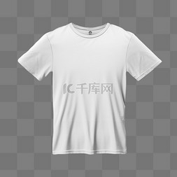 服装logo图片_短袖白色T恤样衣