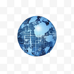 科技通信图片_全球网络技术背景数字通信
