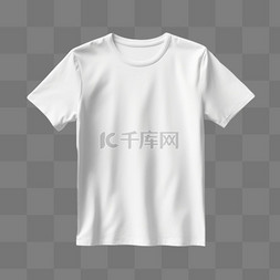 服装logo图片_短袖白色T恤样衣