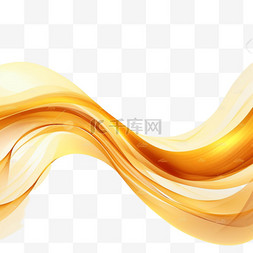 闪亮的金色波浪背景
