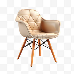 3D立体产品设计日常靠背椅子用品