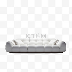 双人榻榻米沙发图片_C4D立体3D家具沙发设计感高级感日