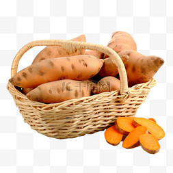 土豆在袋子里图片_土豆马铃薯元素编织筐实拍
