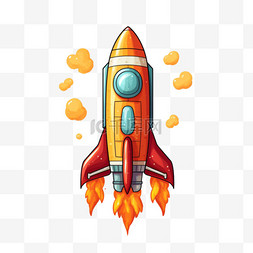 小火箭图案照片 true