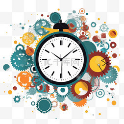 2019跨年时钟图片_计划工作服务的时钟小时设置