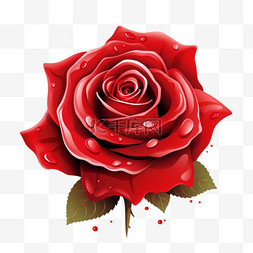 红艺术玫瑰
