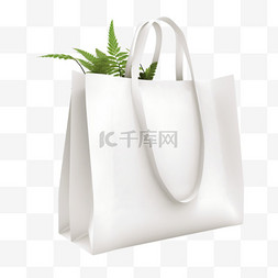 白色手提袋购物环保袋