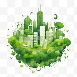 城市图片_Ecology.绿色城市以环保理念助力世