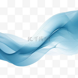 蓝色线条科技线条图片_抽象线条-曲线元素蓝色背景。