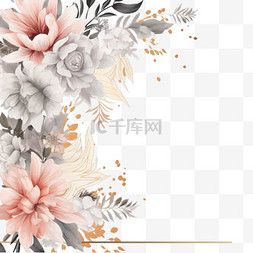 花卉婚礼首页模板