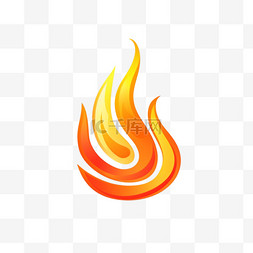 宣传商业图片_火热标志，宣传火势横幅。