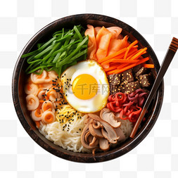 米饭拌饭料图片_特色美食石锅拌饭砂锅面元素
