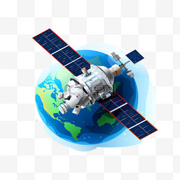 卫星图片_通过卫星连接互联网