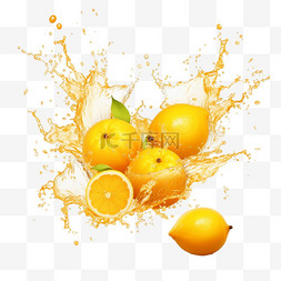油水图片_现实主义的果汁或黄色水
