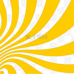 放射状条纹图片_黄色连环画缩放线背景