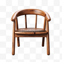 3D木制小椅子小板凳座椅家具元素