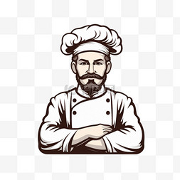 厨师健康图片_厨师人物人白帽系列