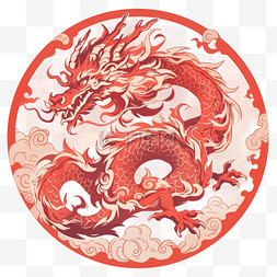 传统文化墙绘素材图片_中国传统文化龙纹龙年图像龙