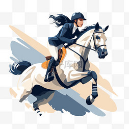 运动会图片_马术骑马运动员力量感健硕锻炼运