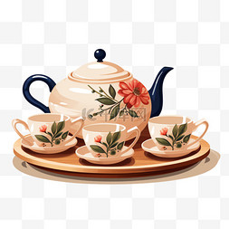茶叶茶具瓷器精美茶壶茶杯养生